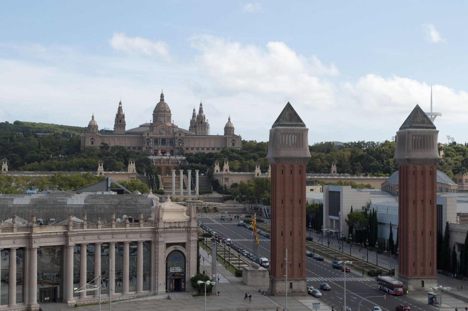 Nikon D5000 sample photo. Spain, barcelona, panorama photography