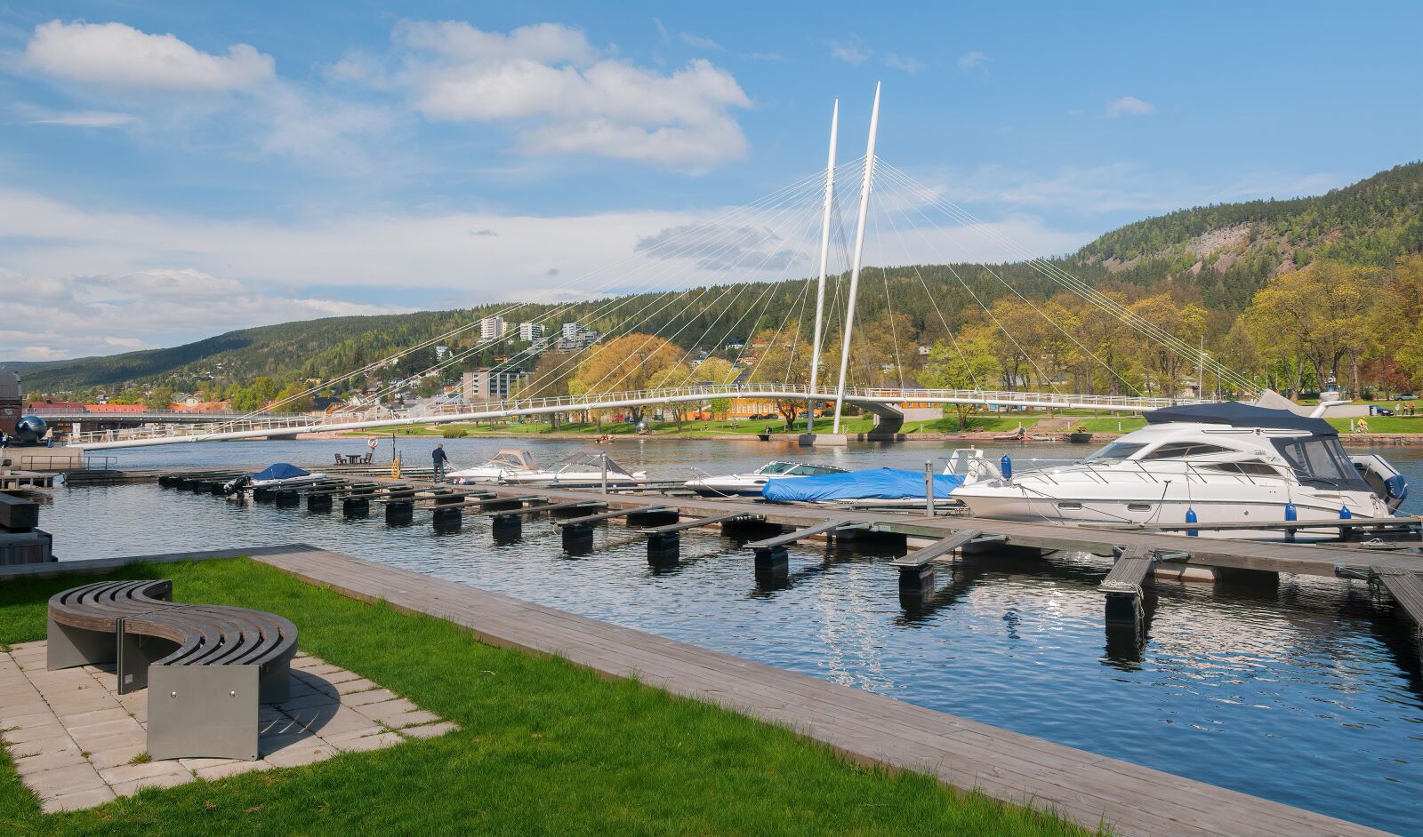 Nikon D90 sample photo. Drammen, city, norway photography