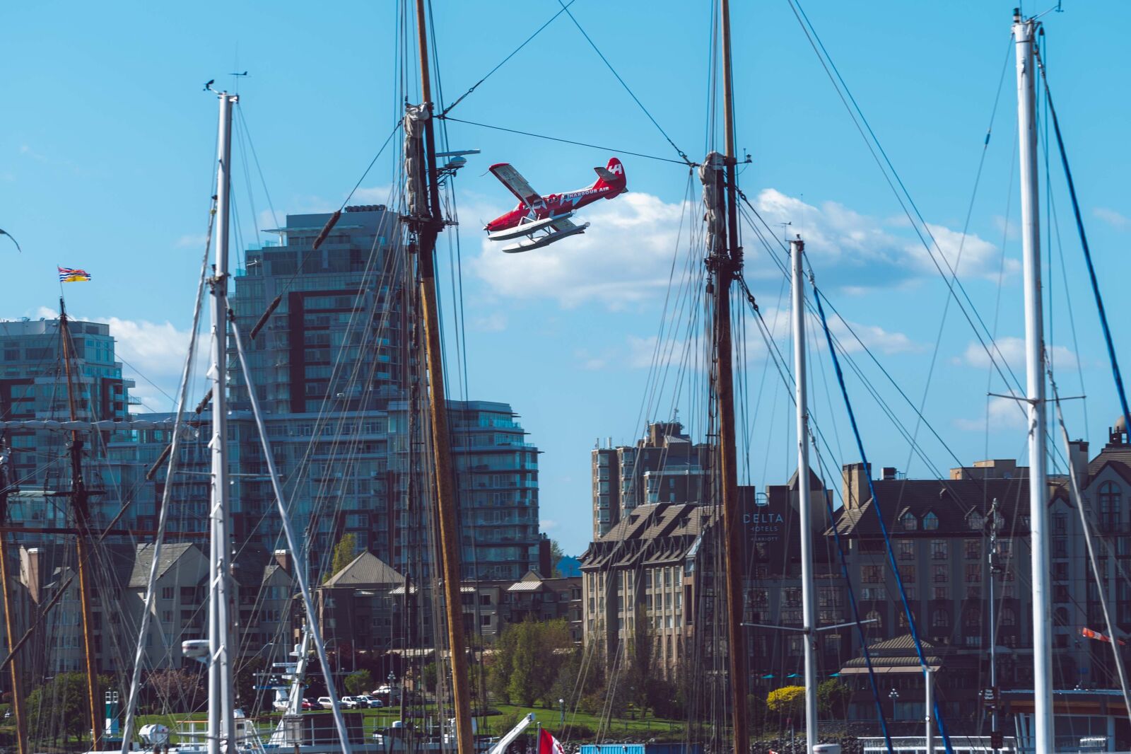 Nikon D750 sample photo. Victoria, airplane, seaplane photography