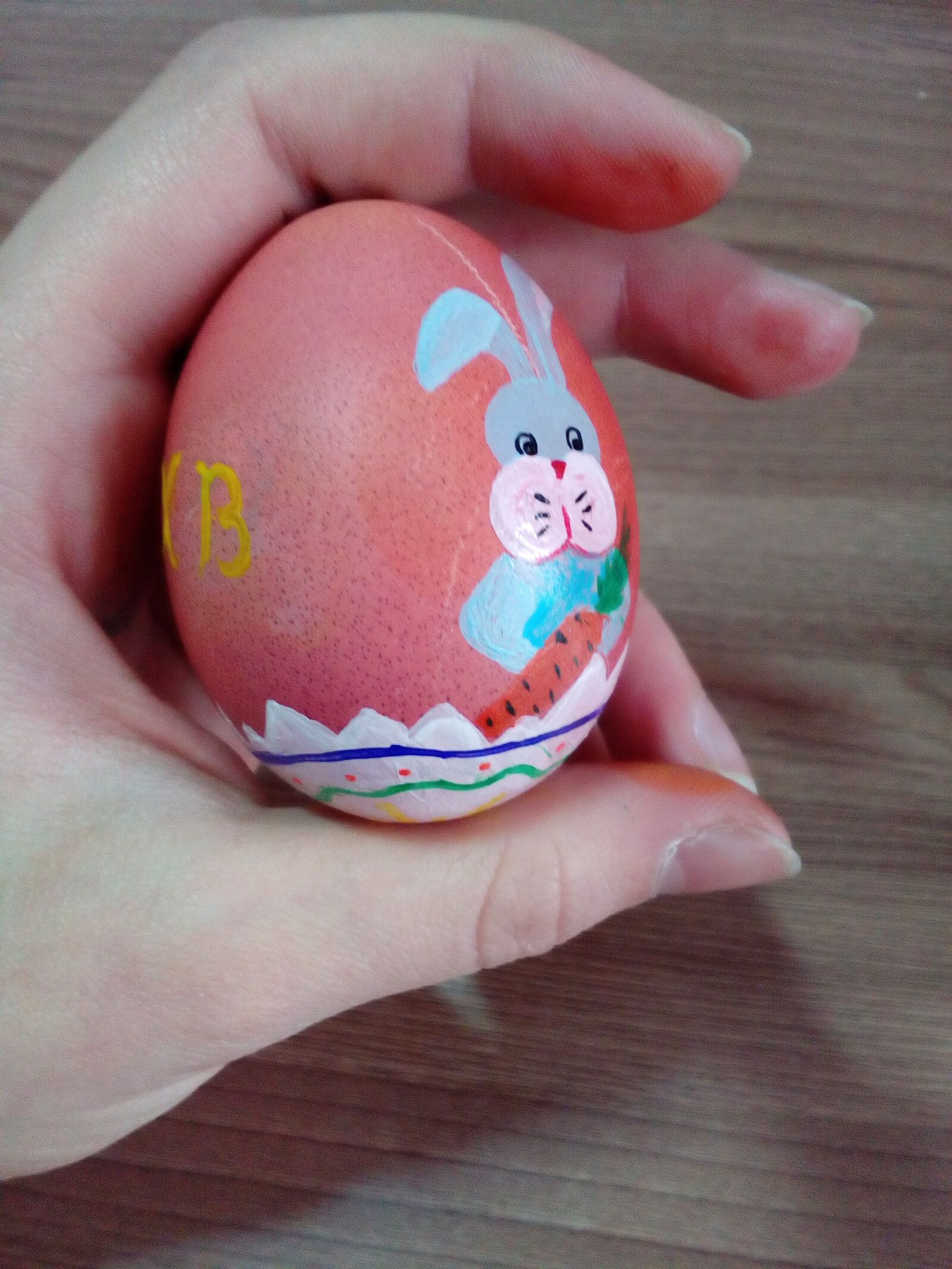 ZTE BLADE L0510 sample photo. Egg, easter, hare photography