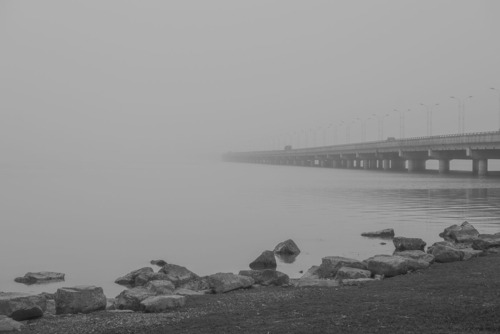 Sony E 55-210mm F4.5-6.3 OSS sample photo. Black and white, low photography