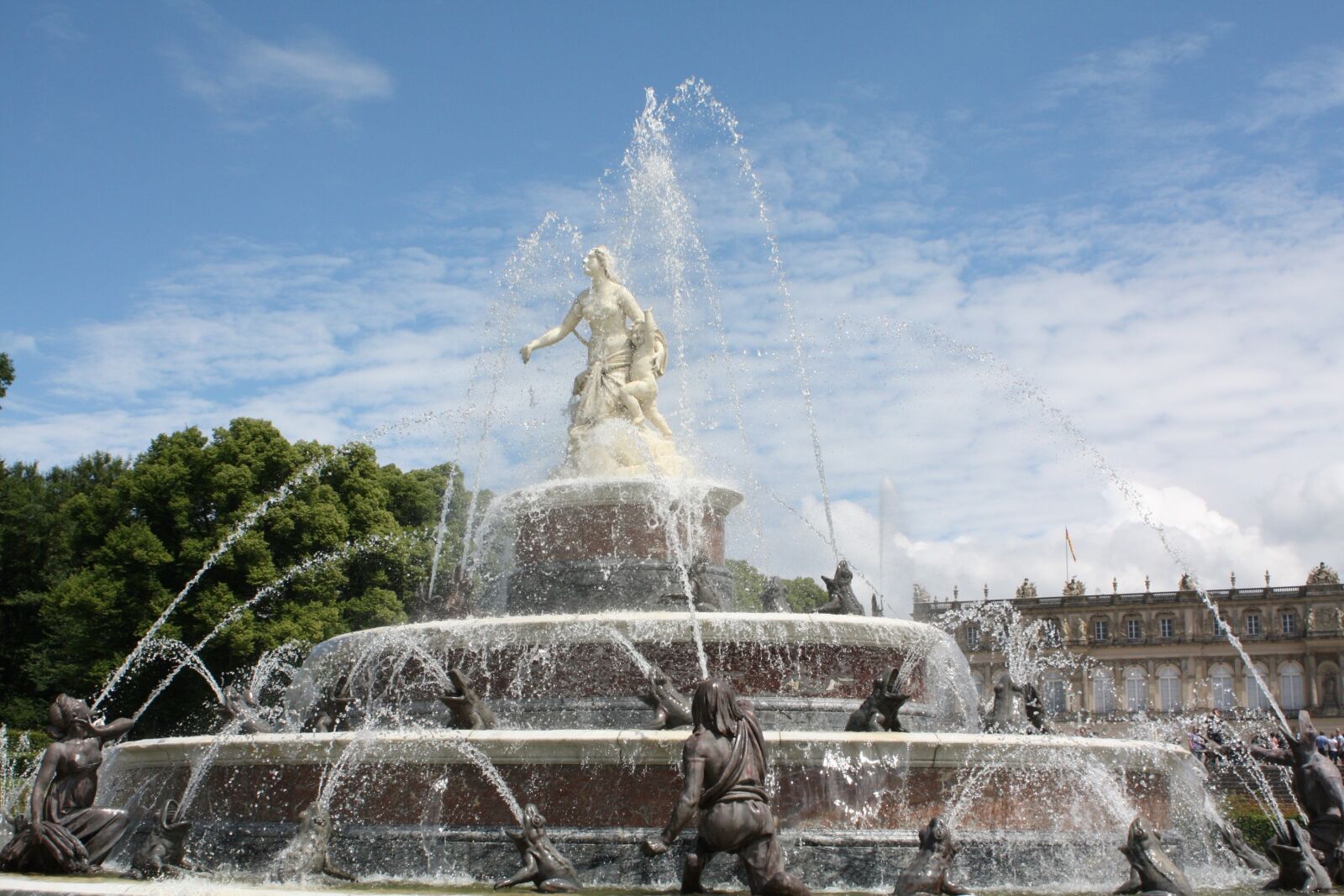 Canon EOS 450D (EOS Rebel XSi / EOS Kiss X2) sample photo. Fountain, travel, architecture photography
