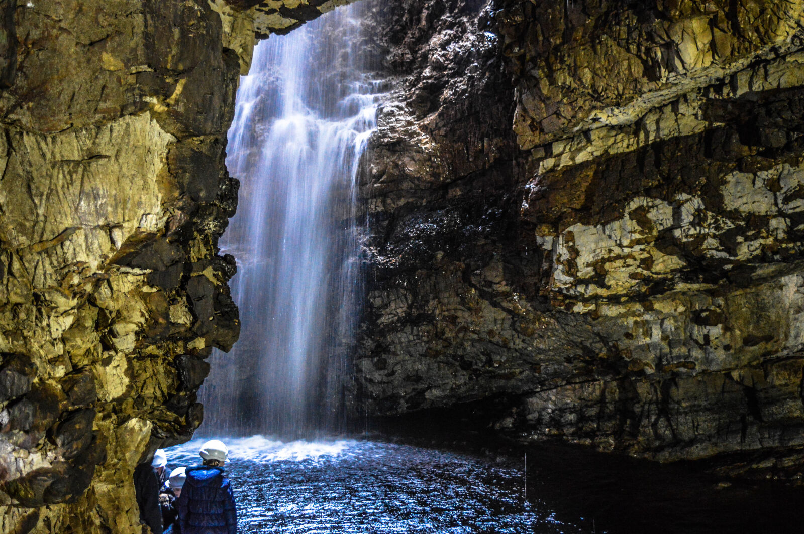 Nikon D3200 sample photo. Smoo, caves photography