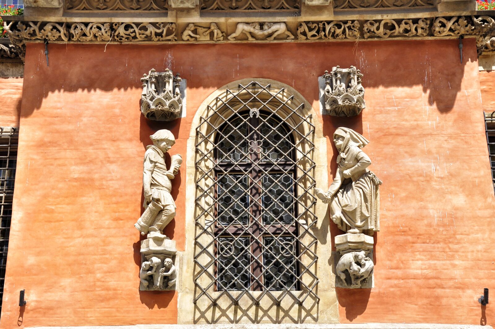 Nikon D90 sample photo. Window, kamienica, monuments photography