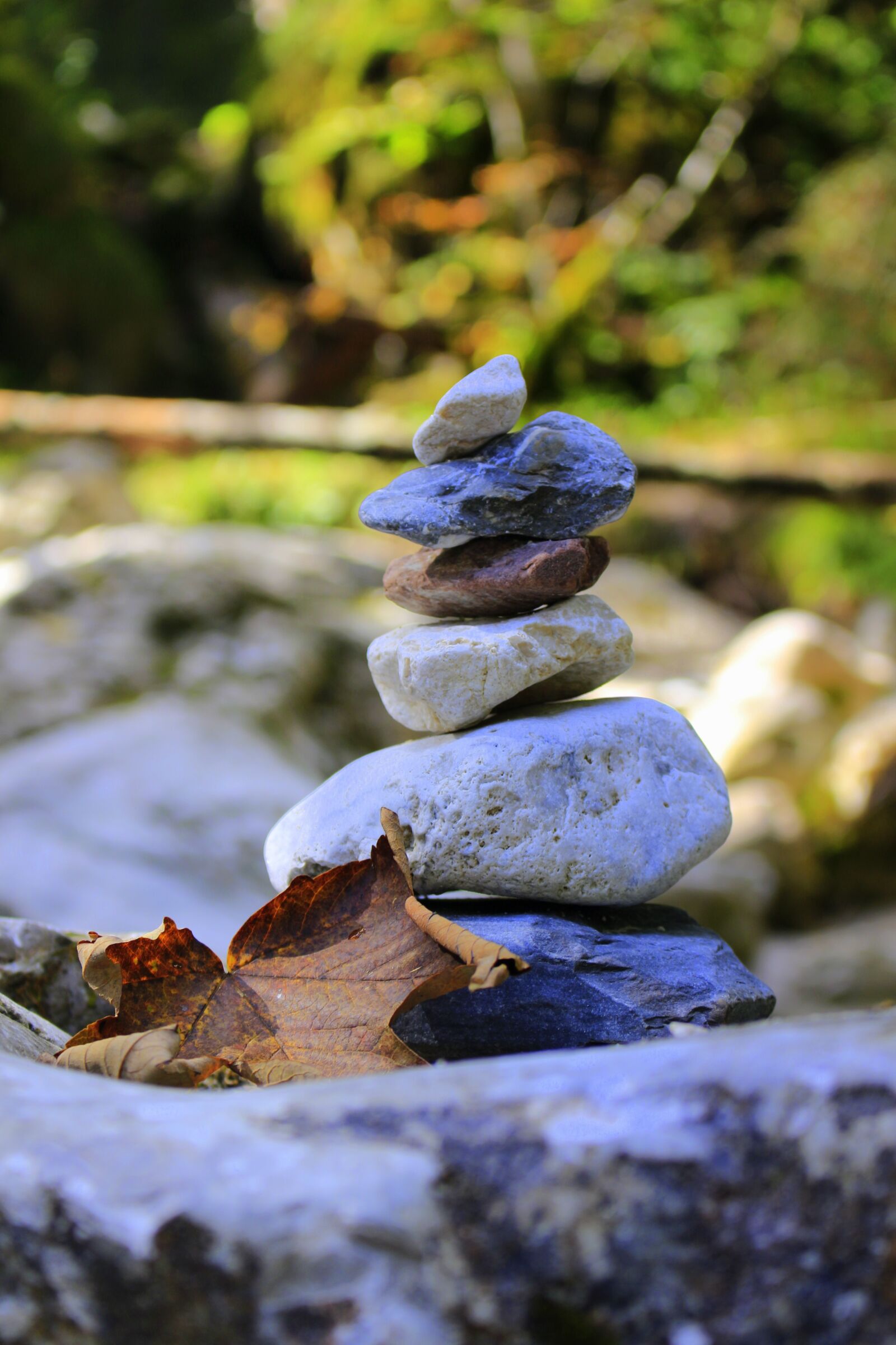 Canon EOS 100D (EOS Rebel SL1 / EOS Kiss X7) sample photo. Stones, relaxation, nature photography