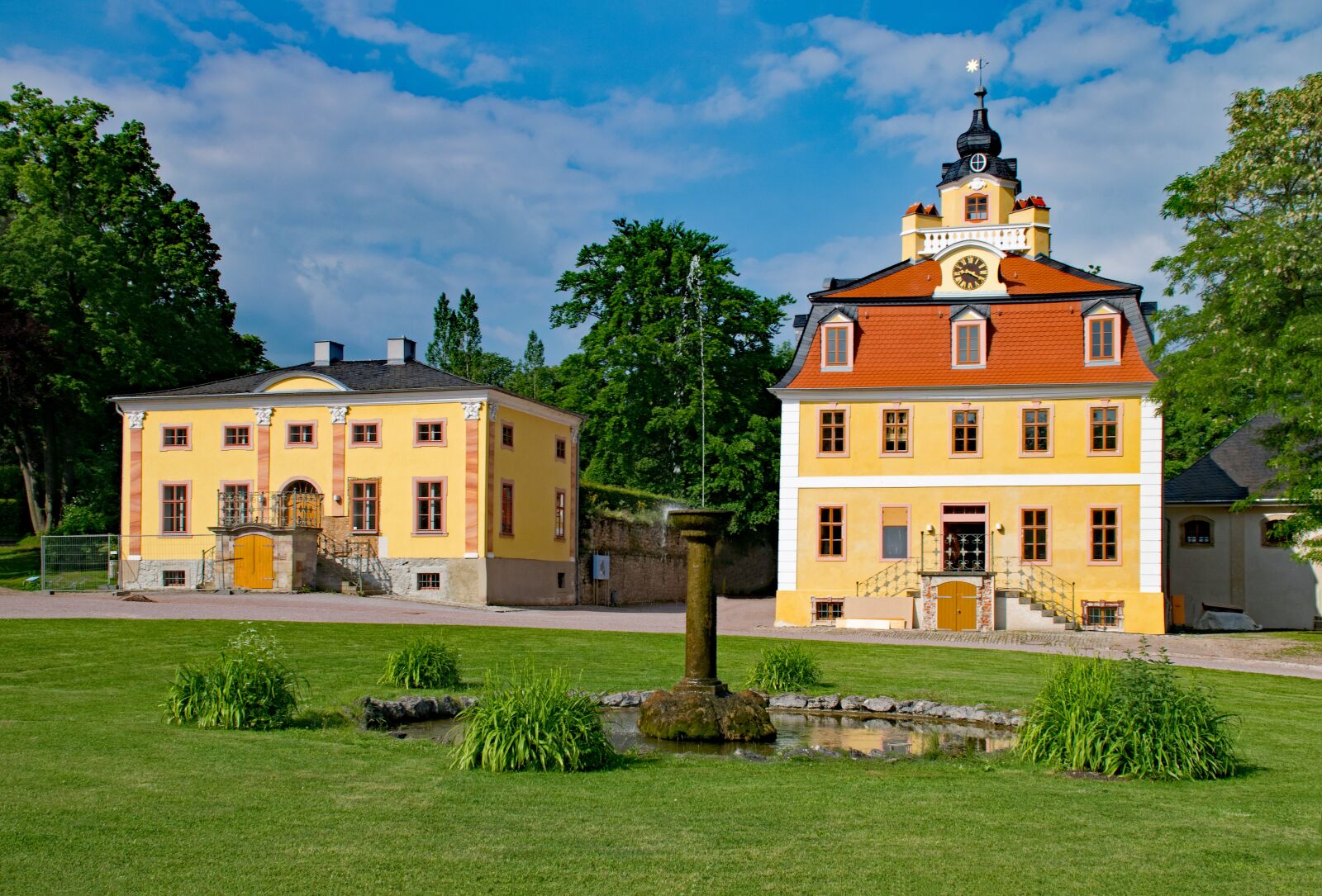 Nikon D5300 sample photo. Castle, belvedere, weimar photography