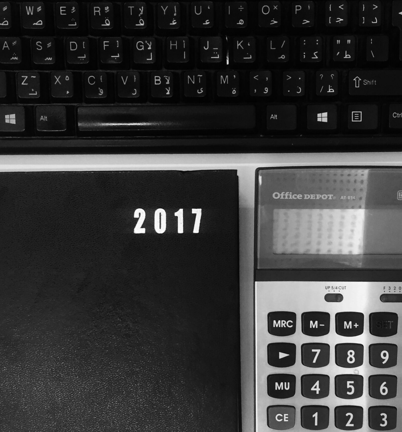 iPhone 6 back camera 4.15mm f/2.2 sample photo. 2017, black, calculator, copybook photography