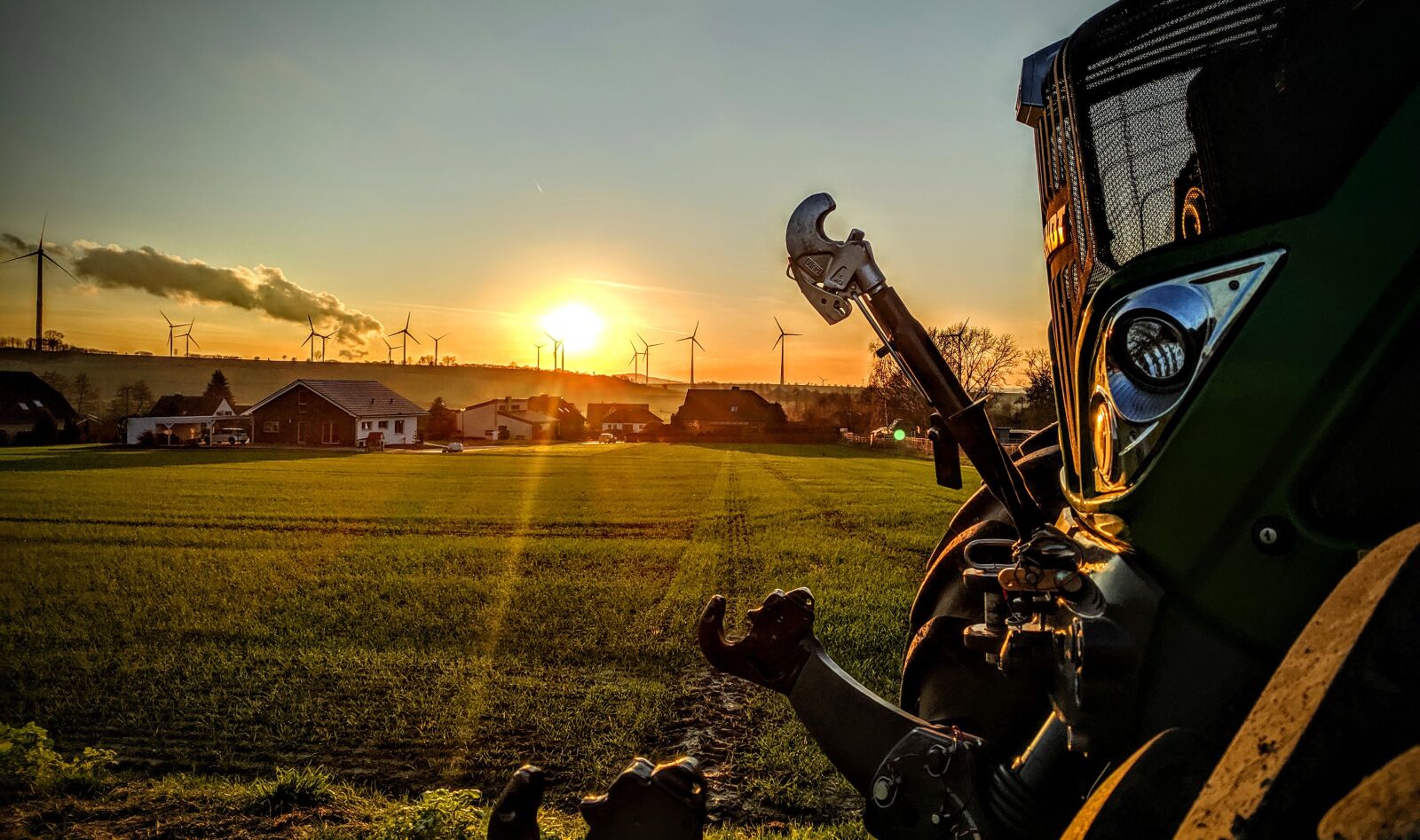 Xiaomi POCO F1 sample photo. Sun, sundown, sky photography