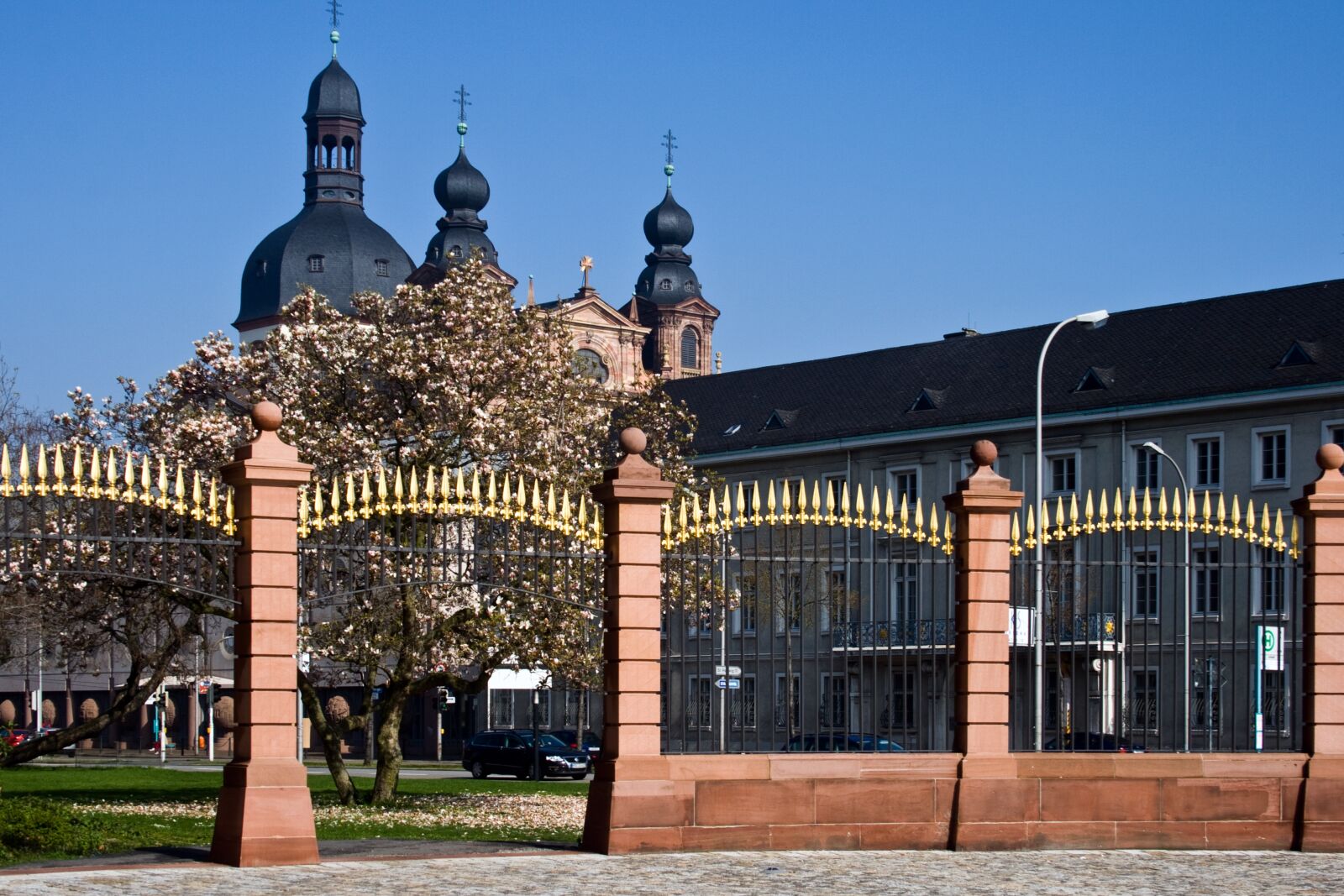 Canon EF-S 18-55mm F3.5-5.6 II sample photo. Mannheim, goal, church photography