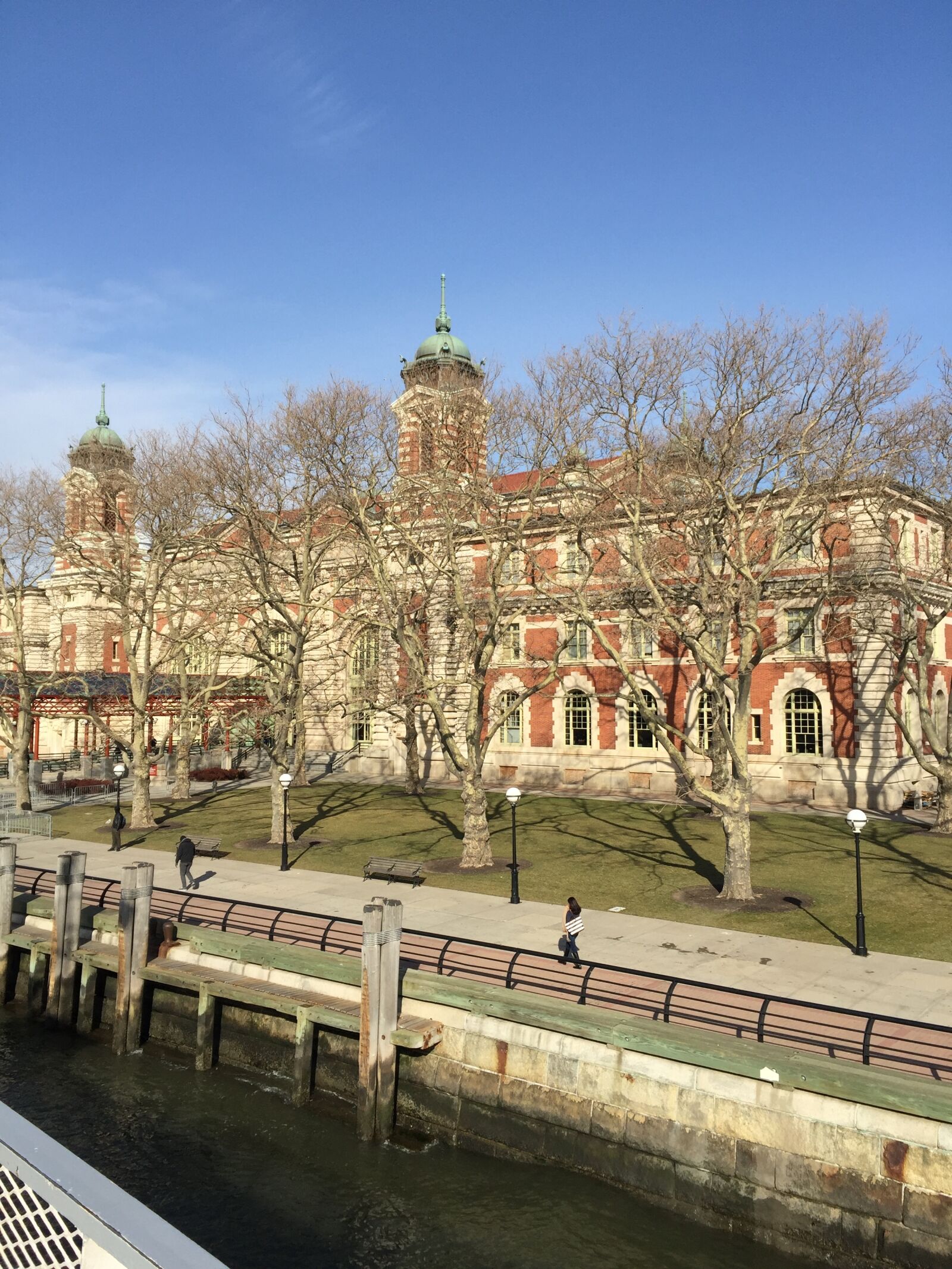 iPhone 6 Plus back camera 4.15mm f/2.2 sample photo. America, ellis, island, immigrants photography