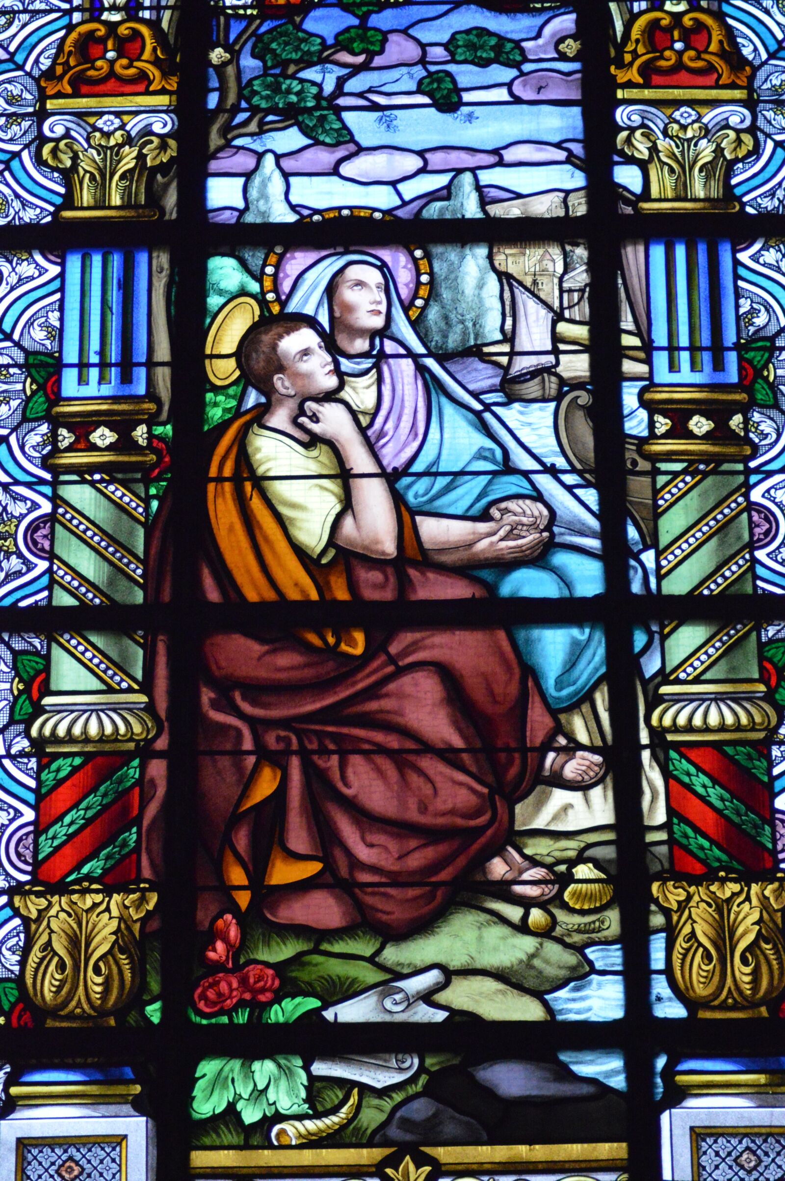 Nikon D3200 sample photo. Stained glass, window, art photography