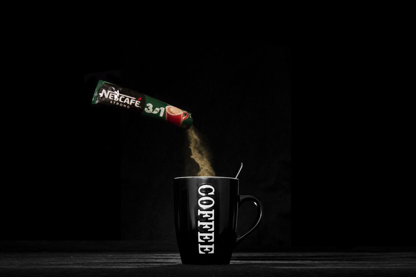 Nikon D3200 sample photo. Coffee, nescafé, cafe photography