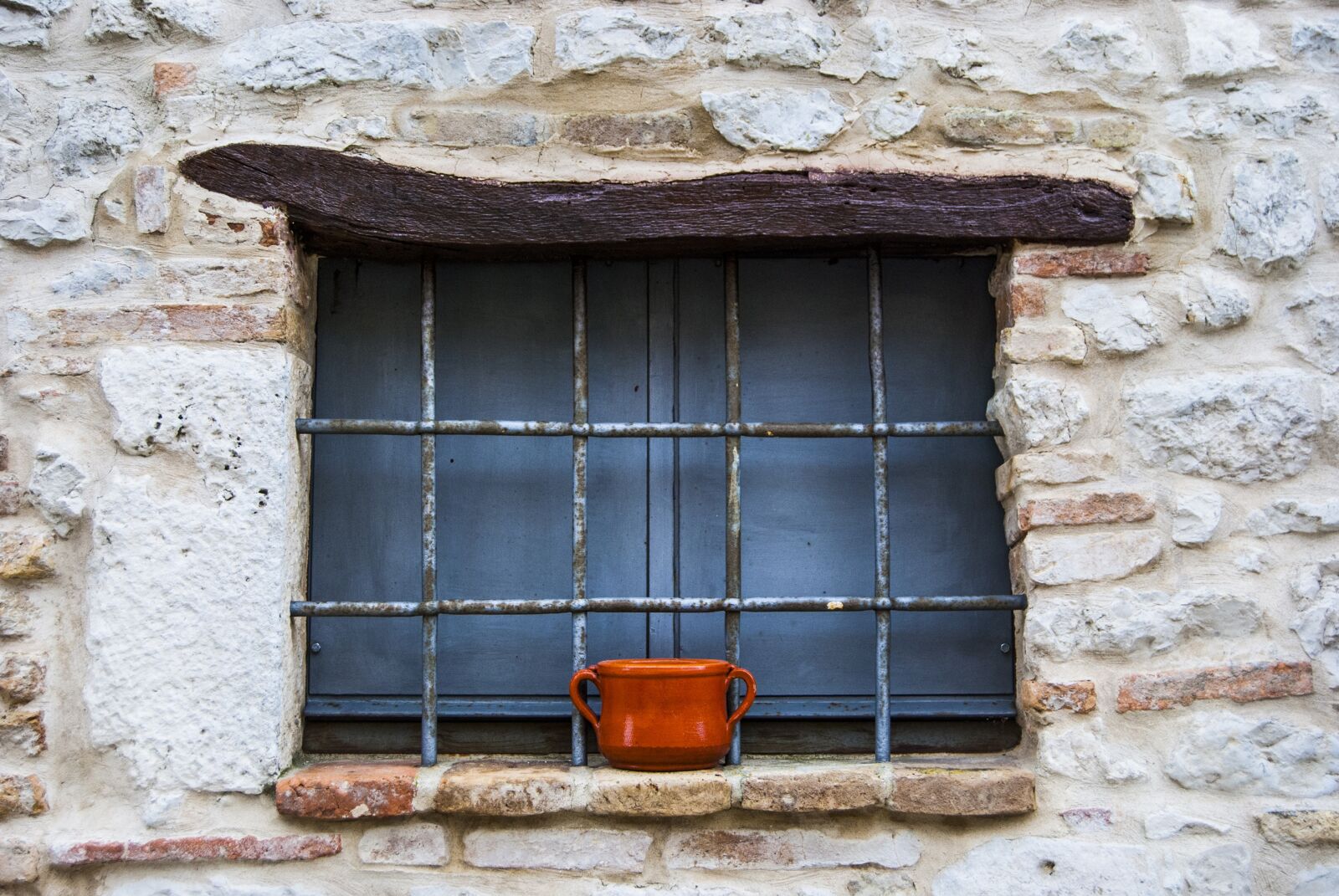 Nikon D60 sample photo. Window, vase, old window photography