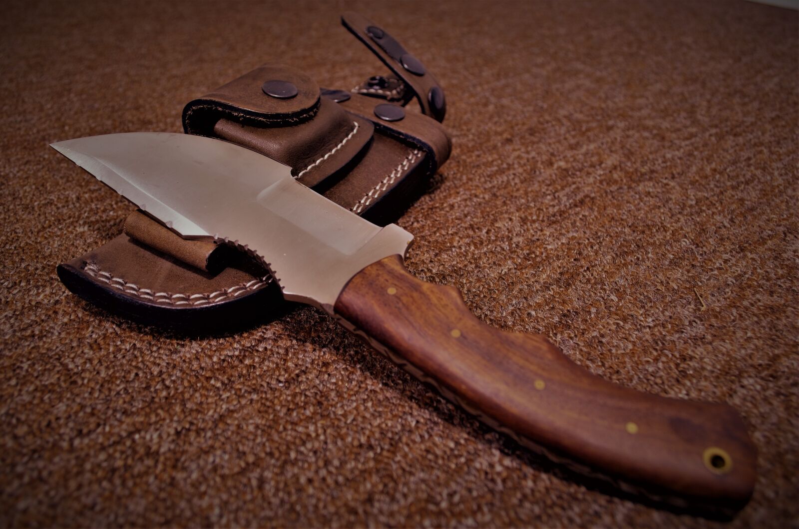 Nikon D5100 sample photo. Hunting knife, bush craft photography
