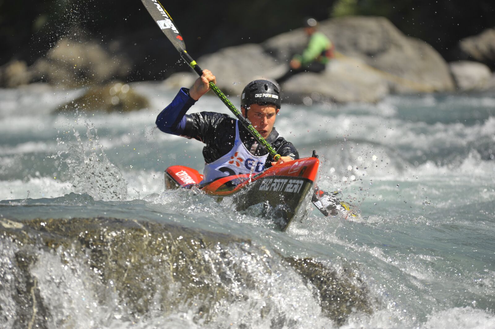Nikon D700 sample photo. Kayak, canoe, ubaye photography