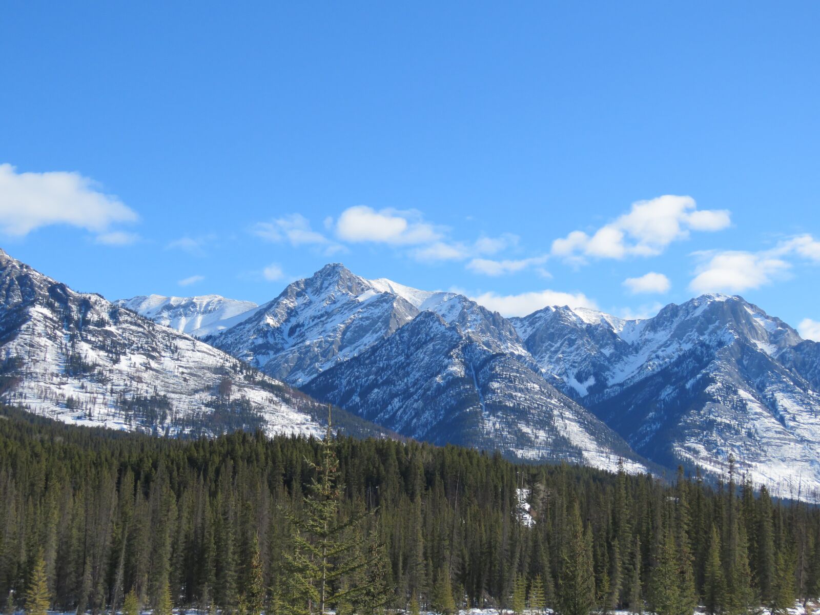 Canon PowerShot SX60 HS sample photo. Spring, mountains, snow photography