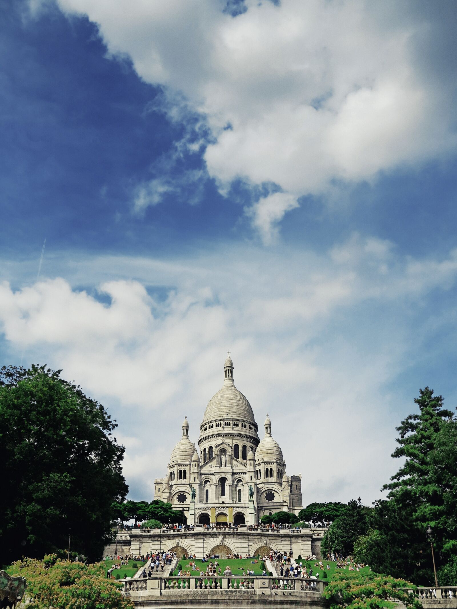 Canon PowerShot G1 X sample photo. Paris, sacre cour, church photography
