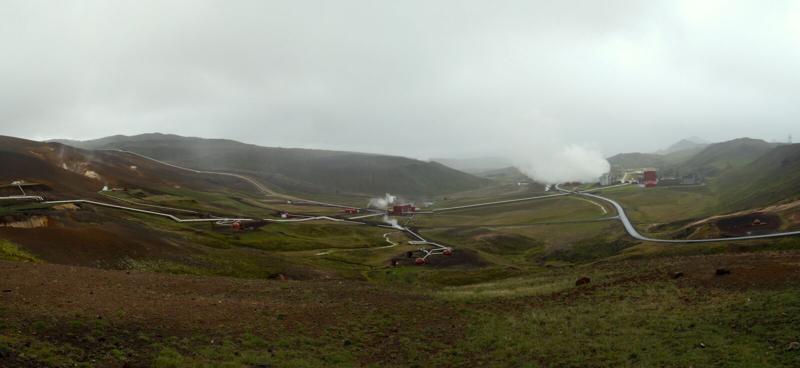 Panasonic Lumix DMC-G6 sample photo. Power plant, iceland, geothermal photography