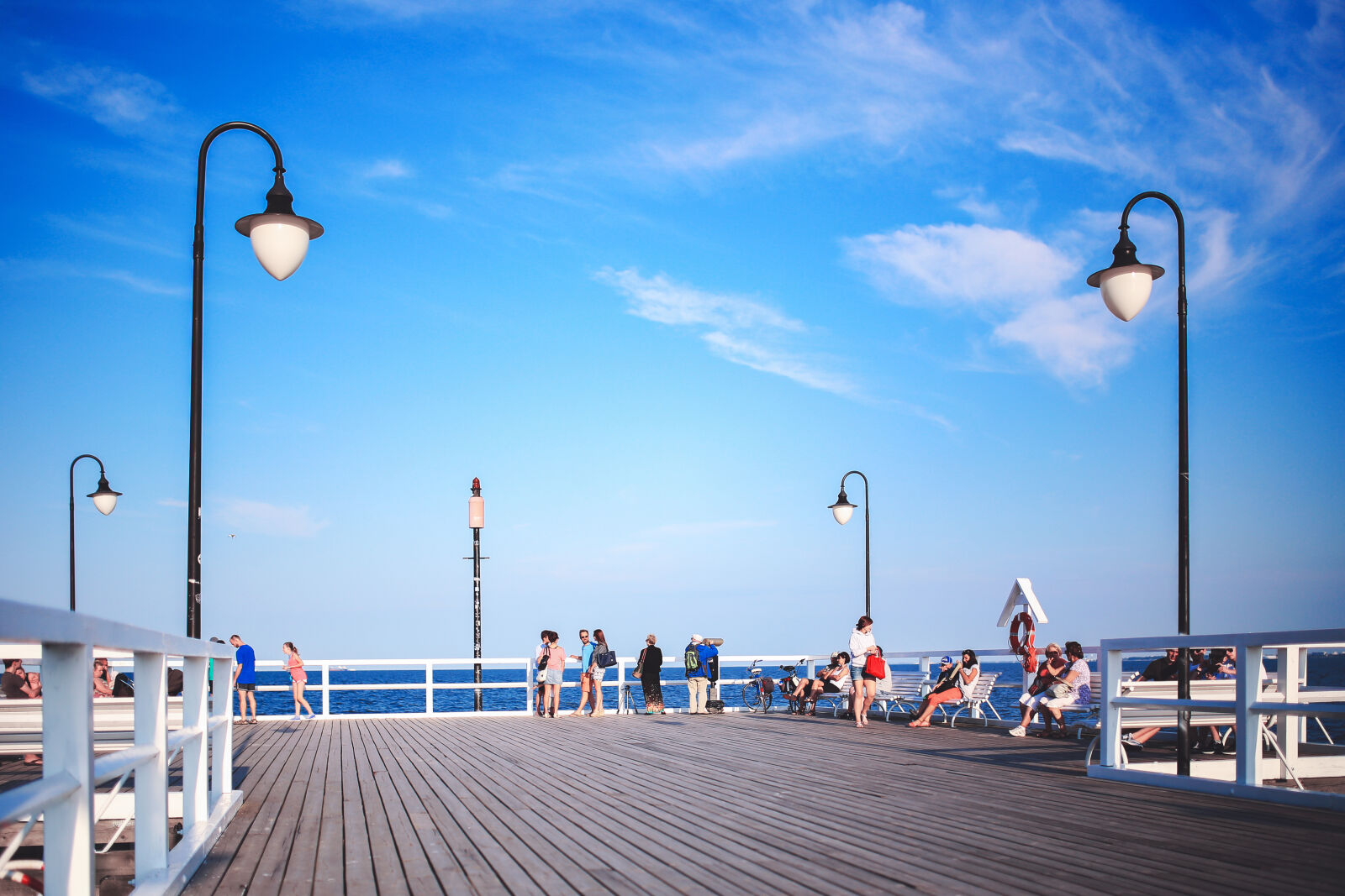 Canon EOS 6D + Sigma 35mm F1.4 DG HSM Art sample photo. People, on, the, pier photography