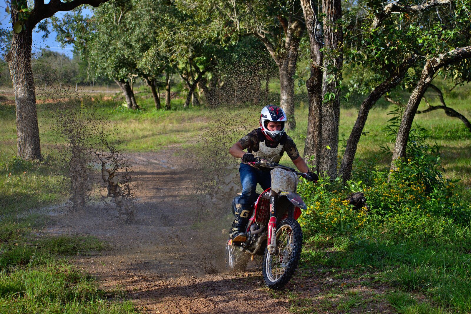 Nikon D7200 sample photo. Mud, splash, action photography