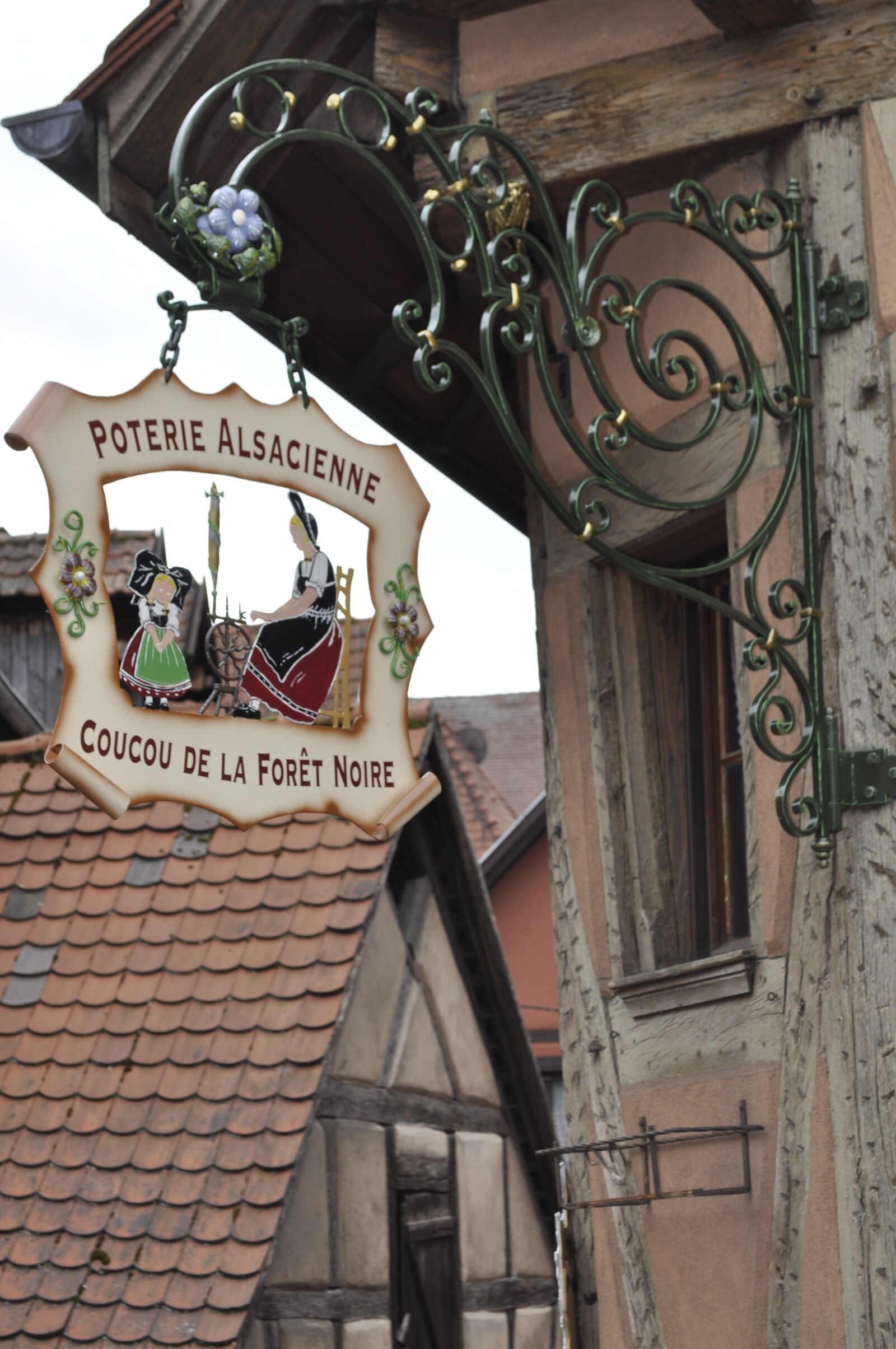 Nikon D90 sample photo. Kaysersberg, switzerland, swiss sign photography