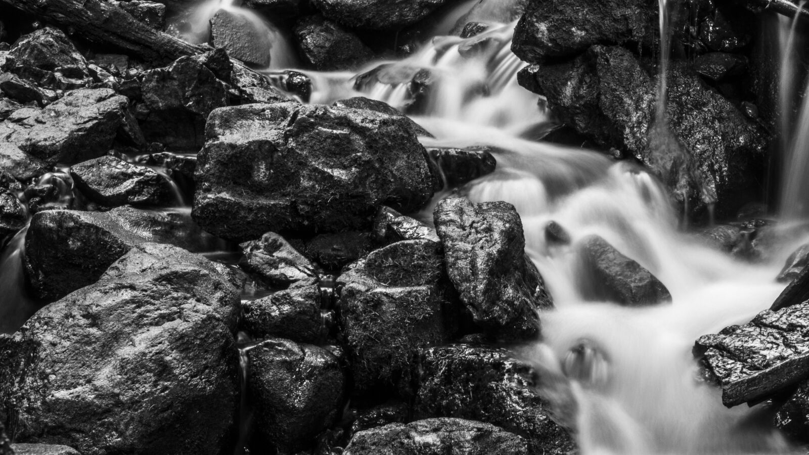Panasonic Lumix DMC-GH2 sample photo. River, rocks, slow water photography