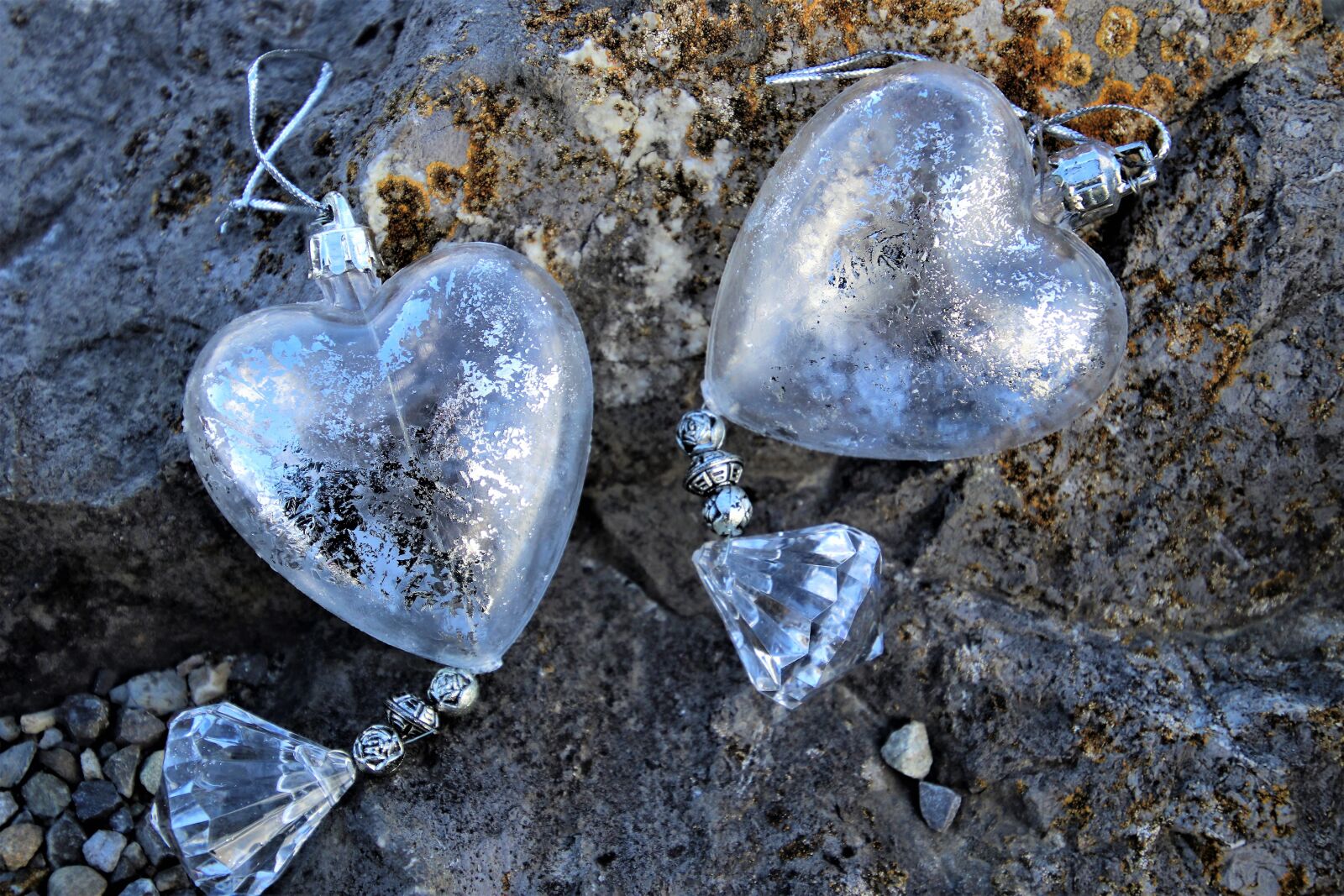 Canon EOS 80D sample photo. Heart, glass, transparent photography