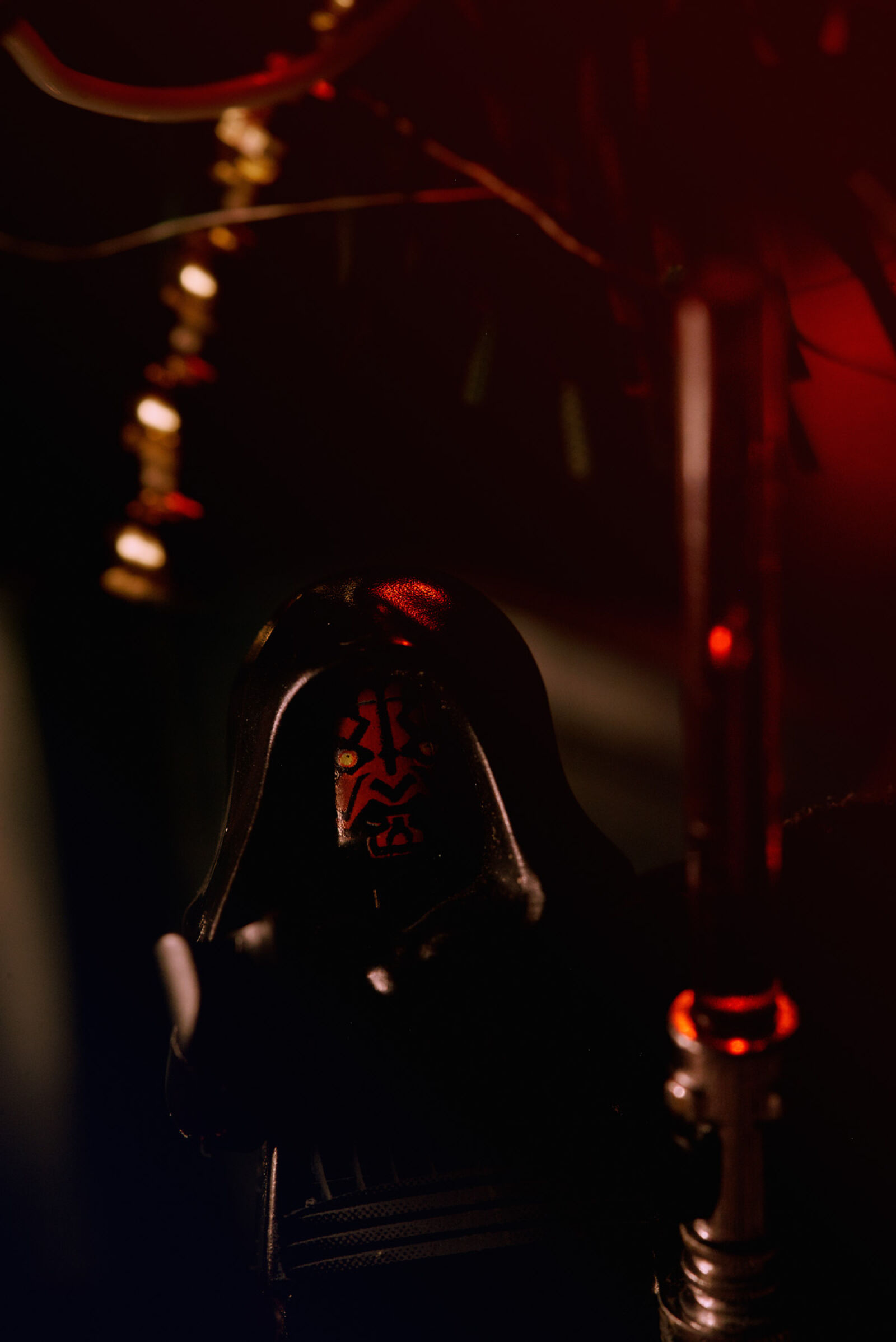 Nikon D610 sample photo. Christmas, darth, maul, starwars photography