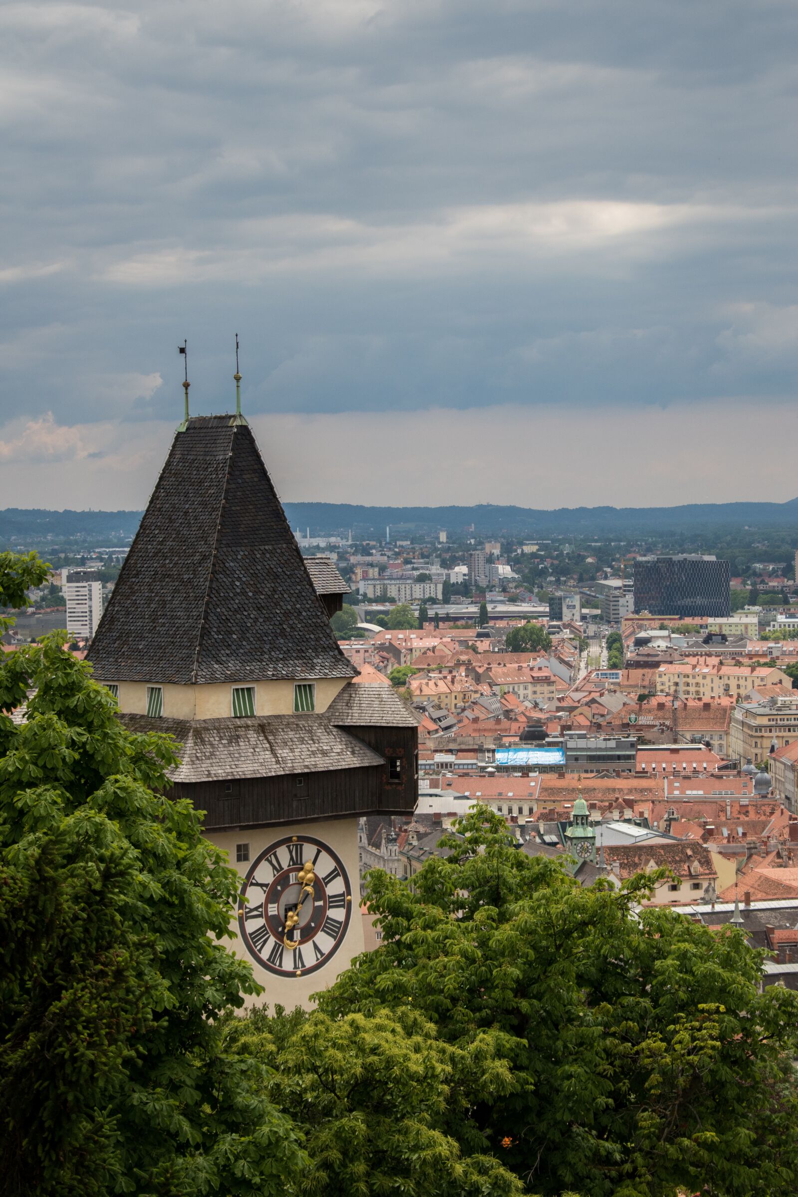 Nikon D5600 sample photo. Graz, clock tower, austria photography
