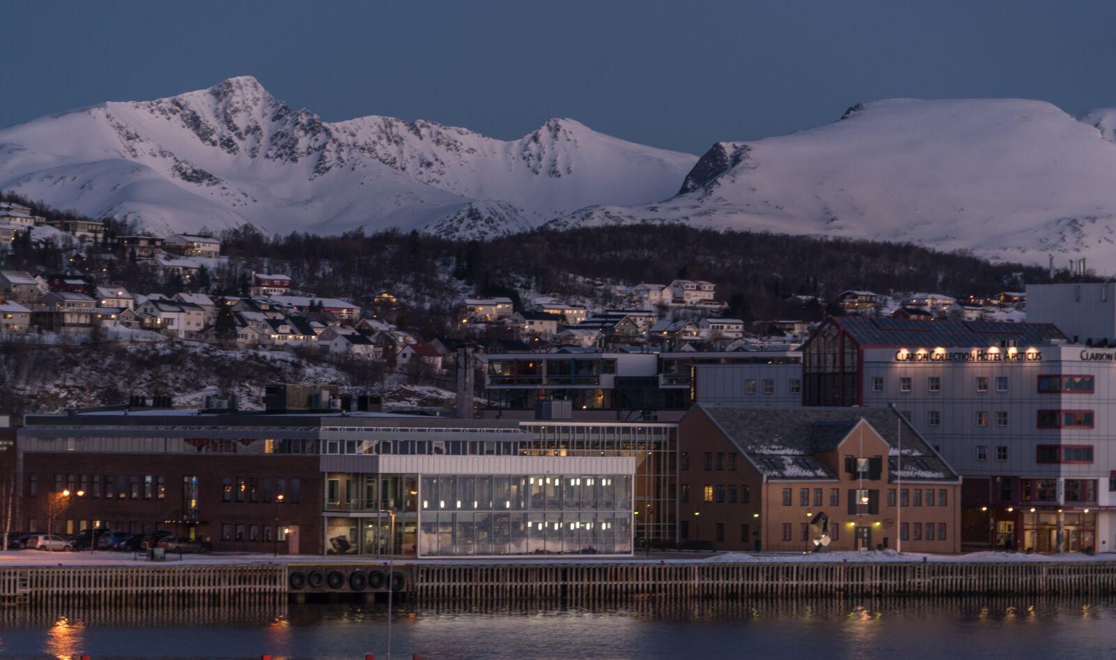 Sony a7R II + Sony FE 24-240mm F3.5-6.3 OSS sample photo. Norway, tromso, architecture photography