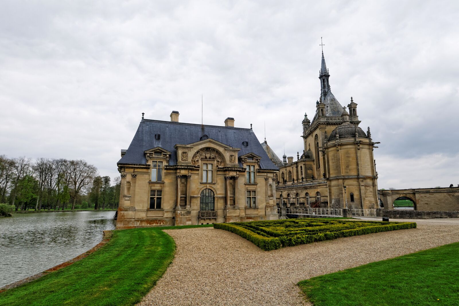 Nikon D300S sample photo. Chateau, chantilly, picardy photography