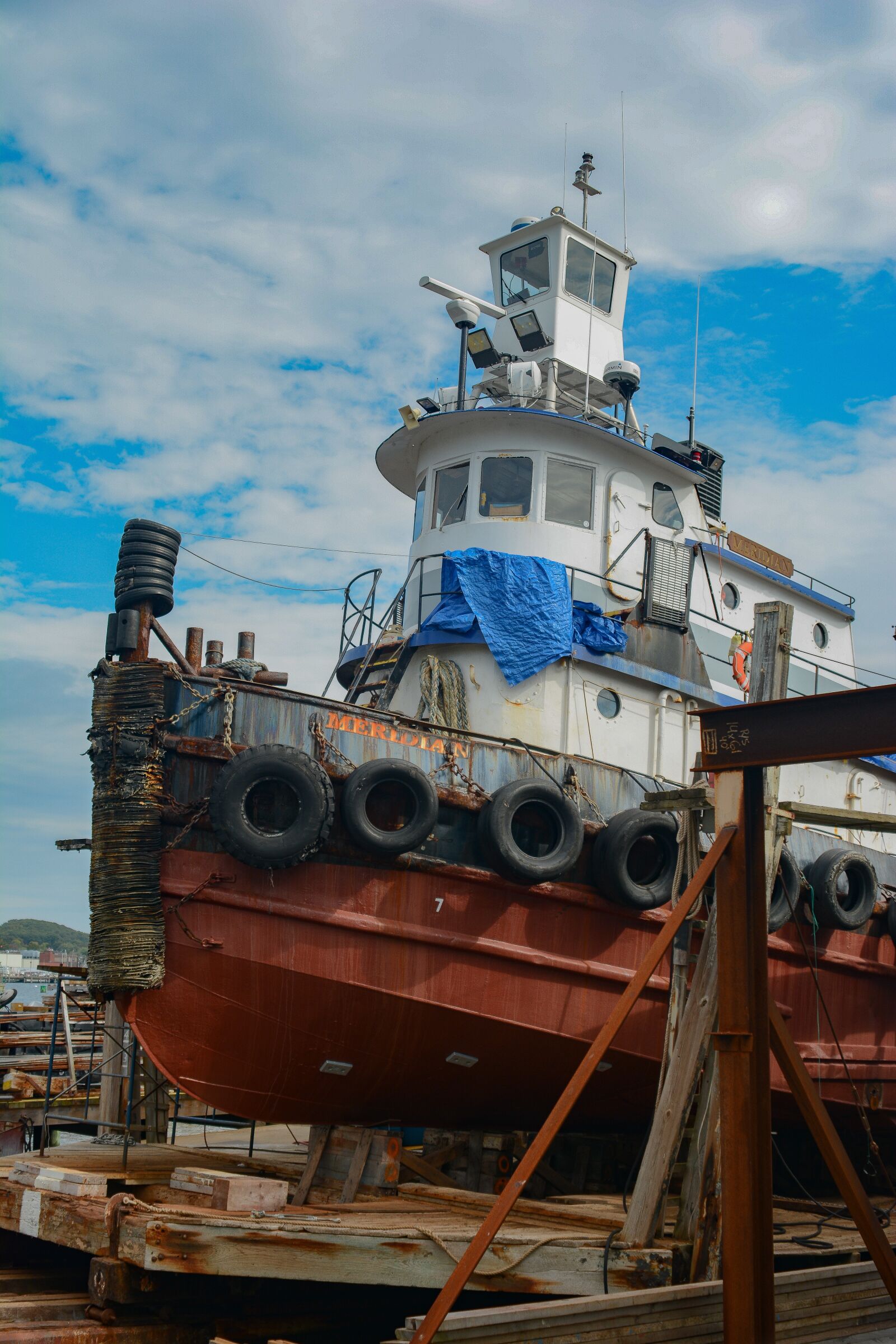 Nikon D7100 sample photo. Gloucester, tug, boat photography