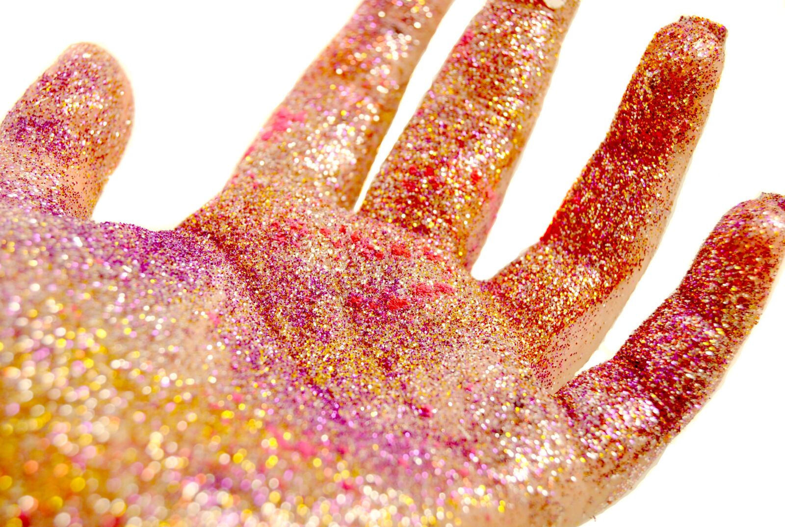 Nikon D3000 sample photo. Glitter, pink, water photography