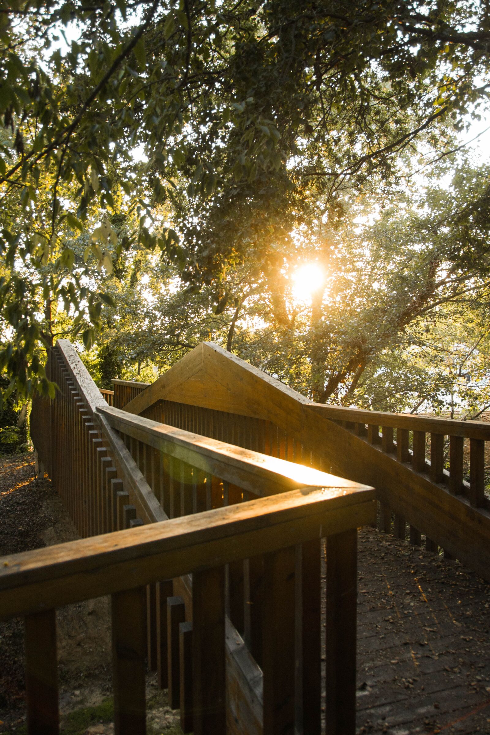 Nikon D3100 sample photo. Bridge, sun, sunset photography