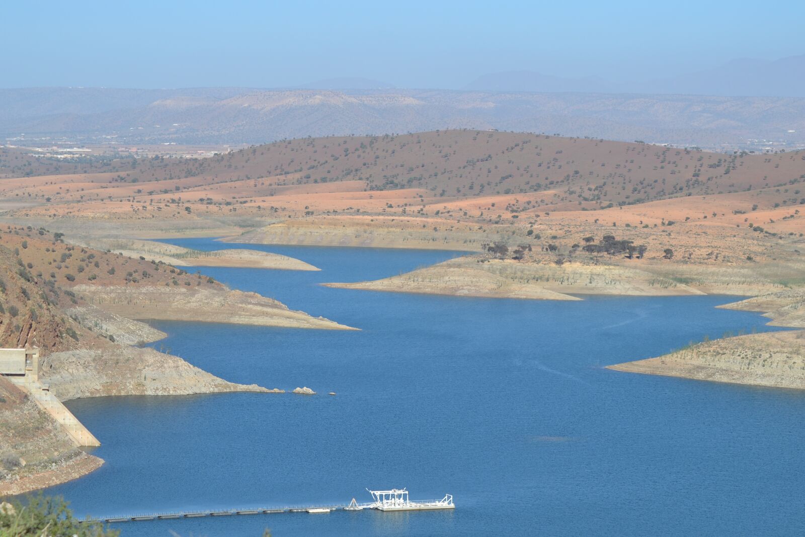 Nikon D3100 sample photo. Dam, water, morocco photography