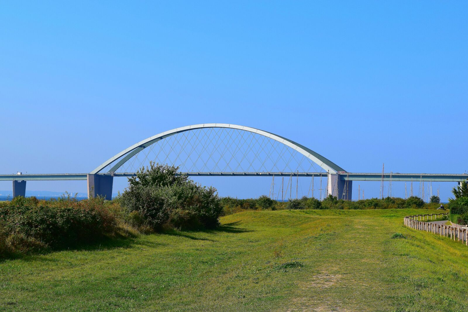 Nikon D5300 sample photo. Bridge, fehmarnsund, landscape photography