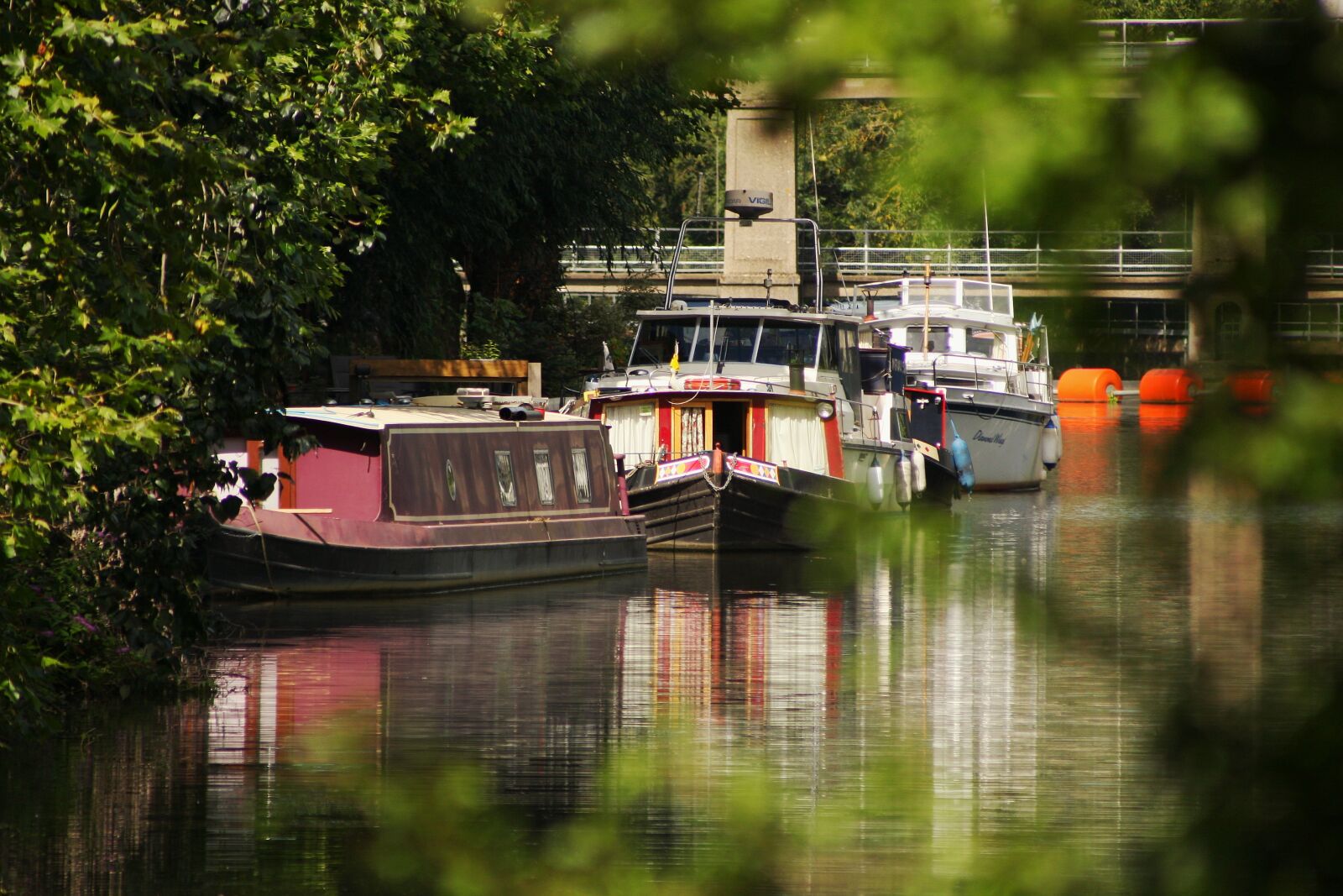 Canon EOS 40D sample photo. Canal, river, boats photography