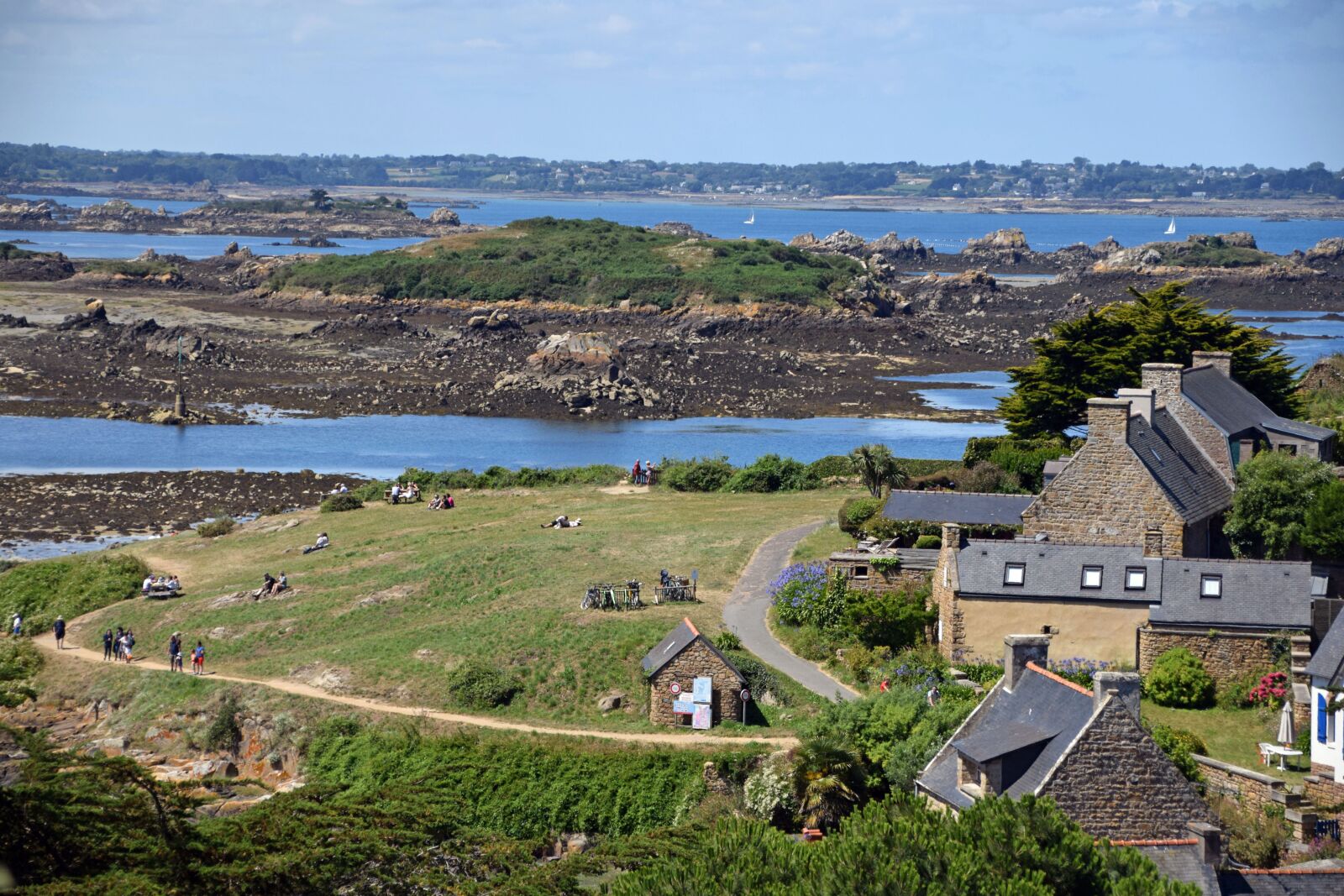 Nikon D5300 sample photo. Ile, brittany, summer photography