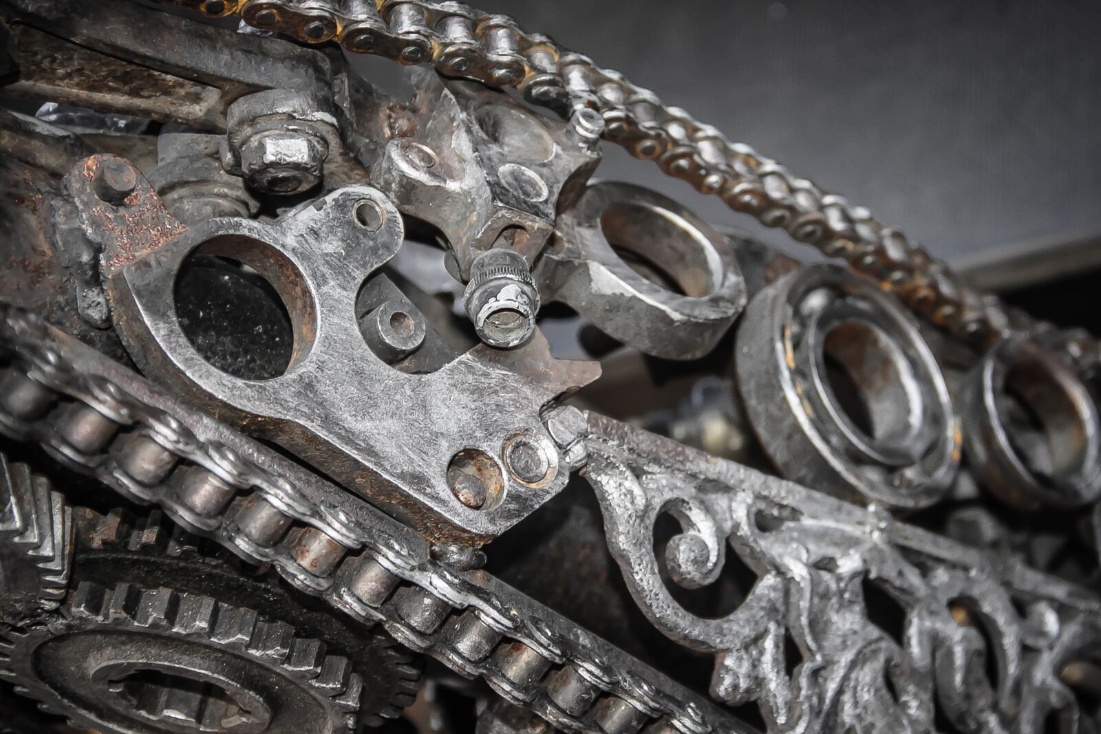 Canon EOS 60D sample photo. Steel, steampunk, iron photography
