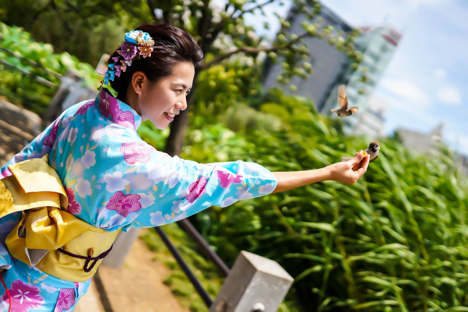 Sony a7 III sample photo. Travel, asian women, kimono photography