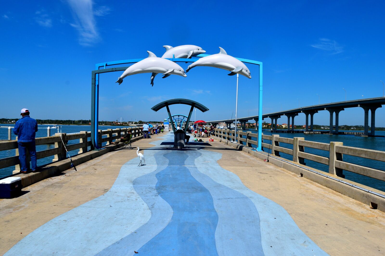 Nikon D3300 sample photo. Fishing pier, tourism, florida photography