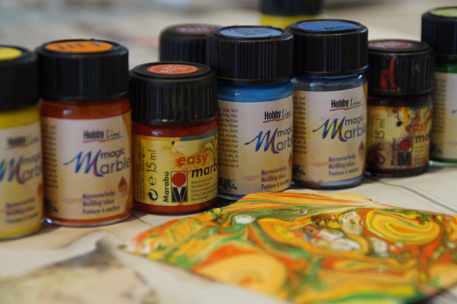 Sony SLT-A58 sample photo. Marbled, mottle, marbled paper photography