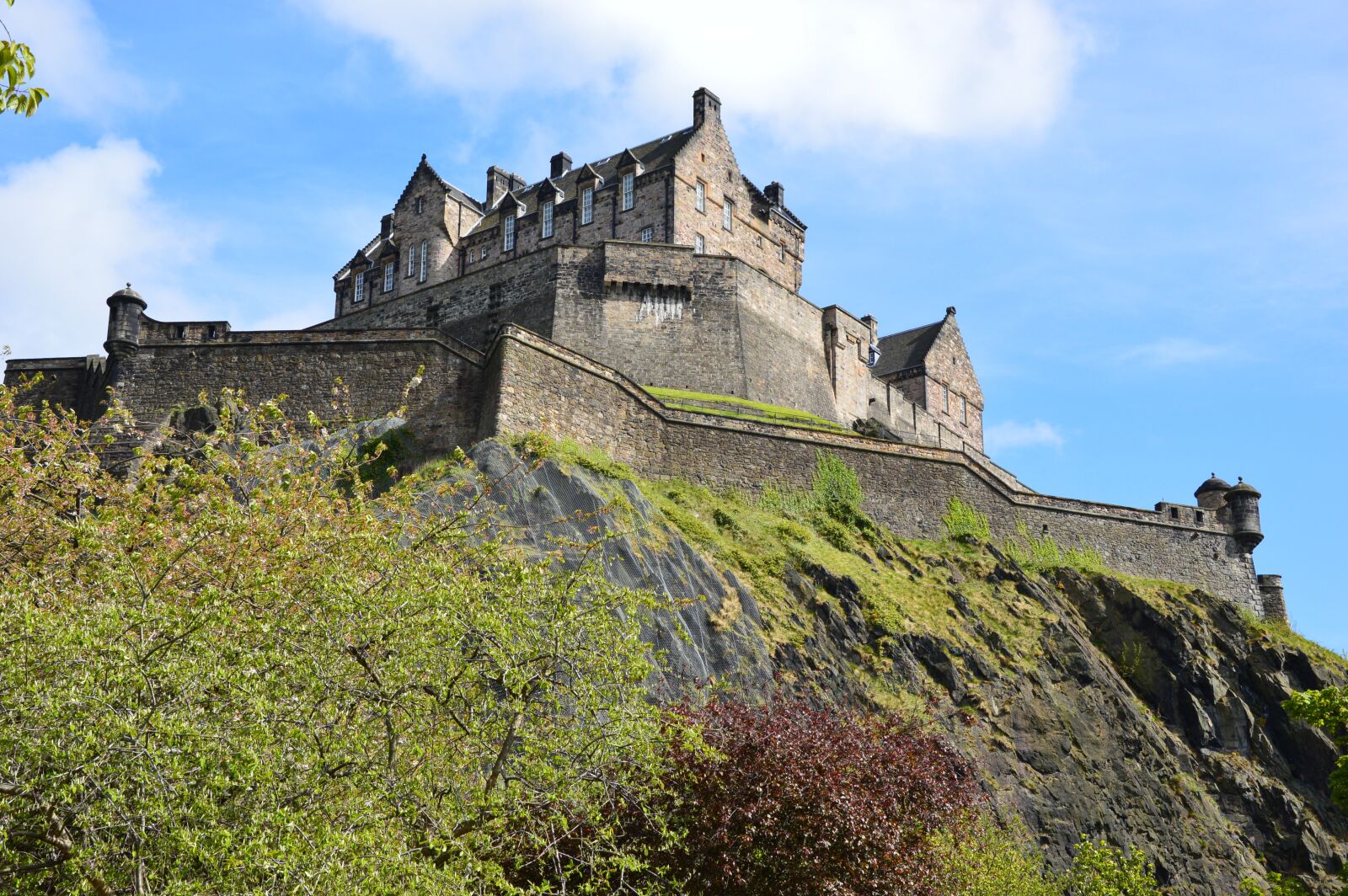 Nikon D3200 sample photo. Castle, landscape, scotland photography
