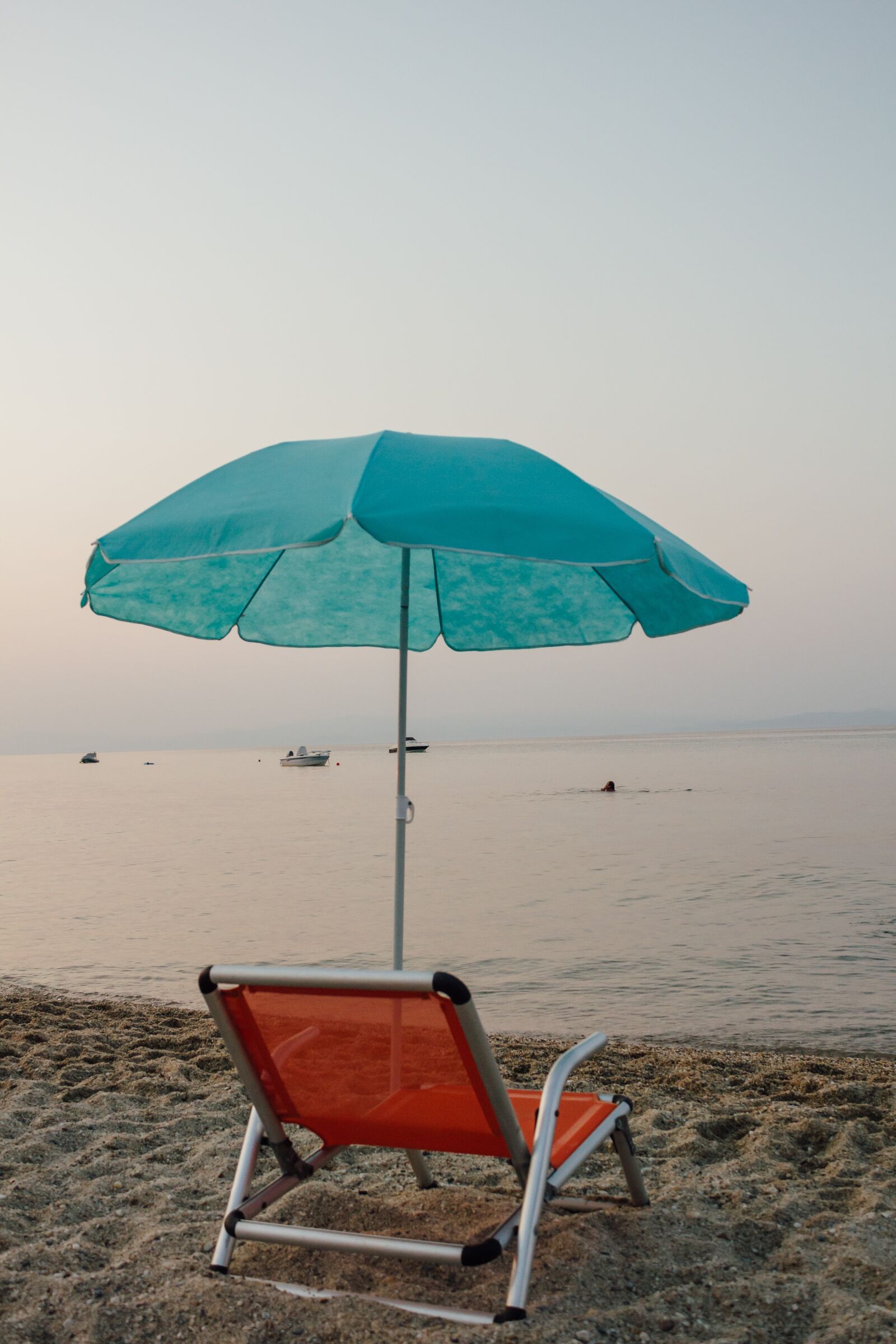 Canon EF-S 18-55mm F3.5-5.6 IS sample photo. Parasol, paradise, chair, summer photography
