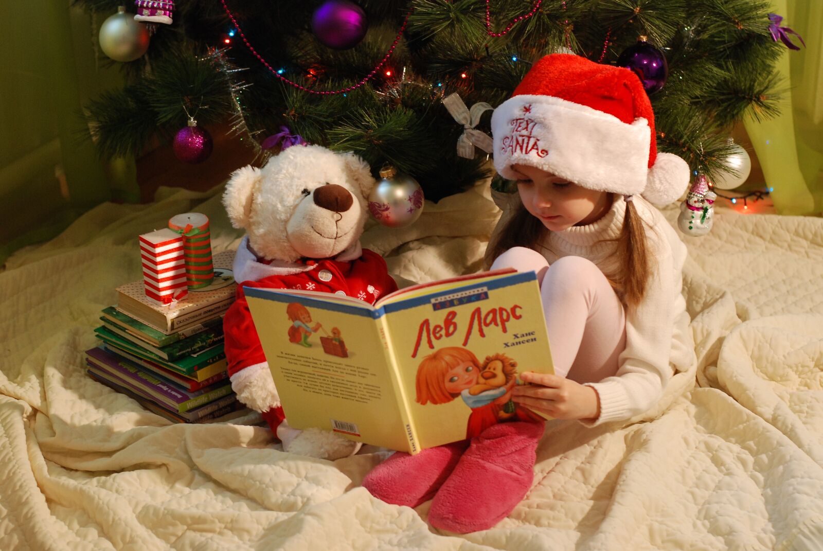 Nikon D80 sample photo. New year's eve, christmas photography