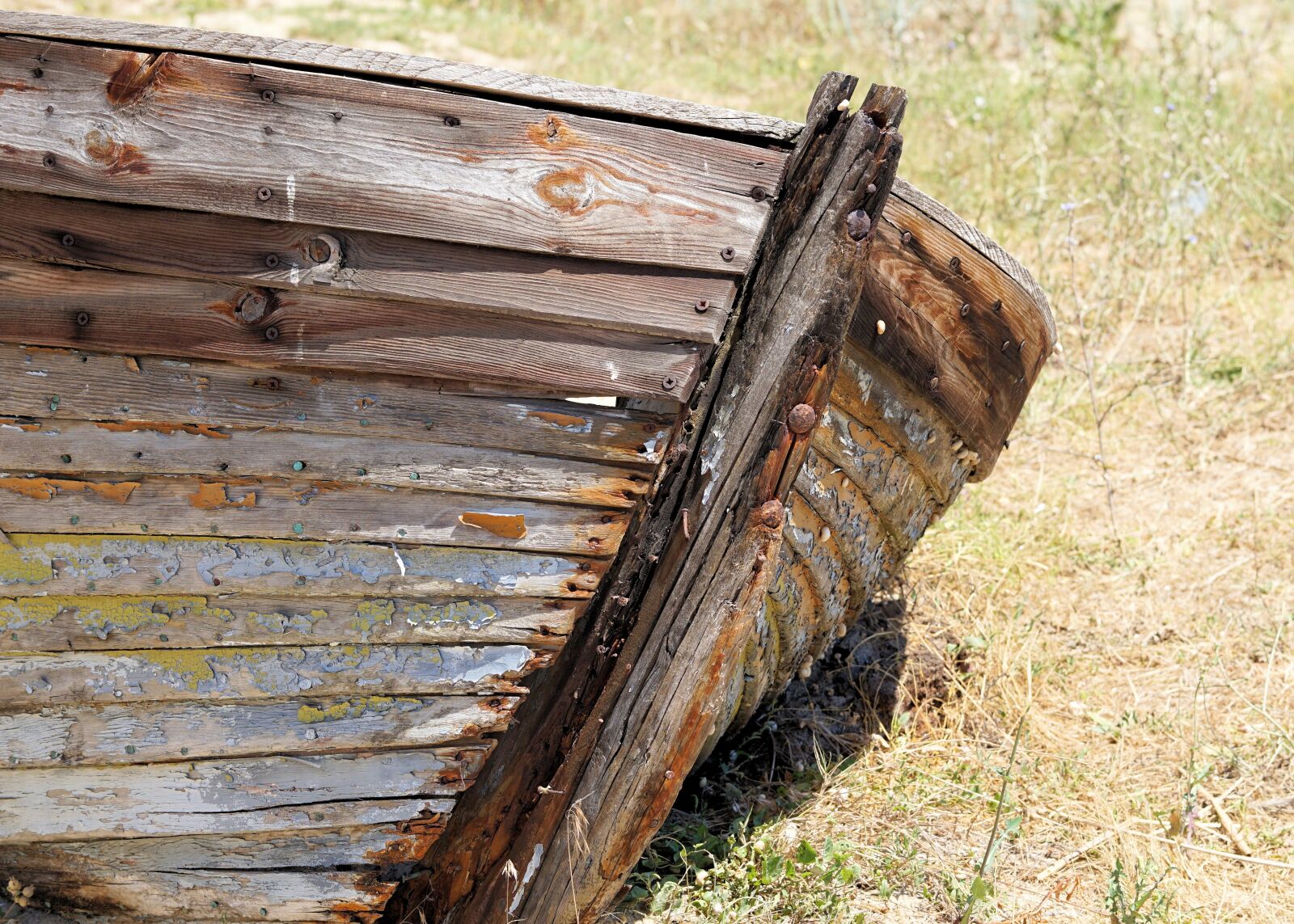 Sony a6000 + E 60mm F2.8 sample photo. Boat, old, wood photography