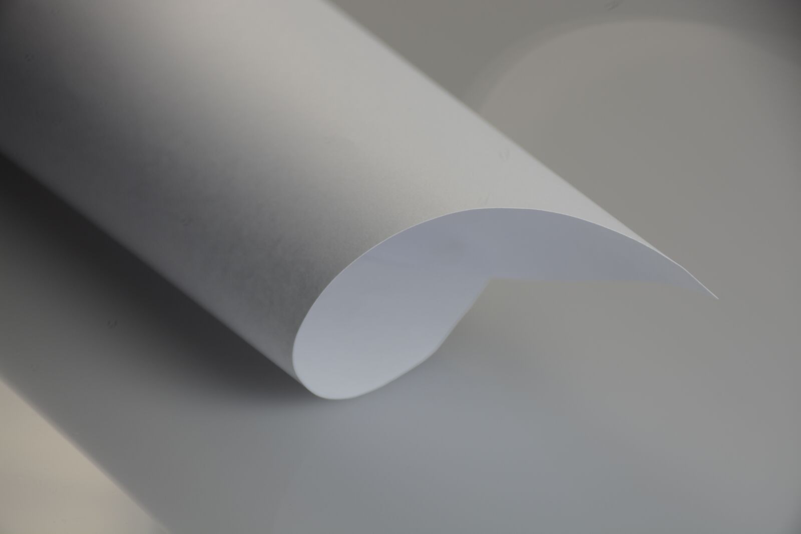 Nikon D7100 sample photo. White paper, shapes, empty photography
