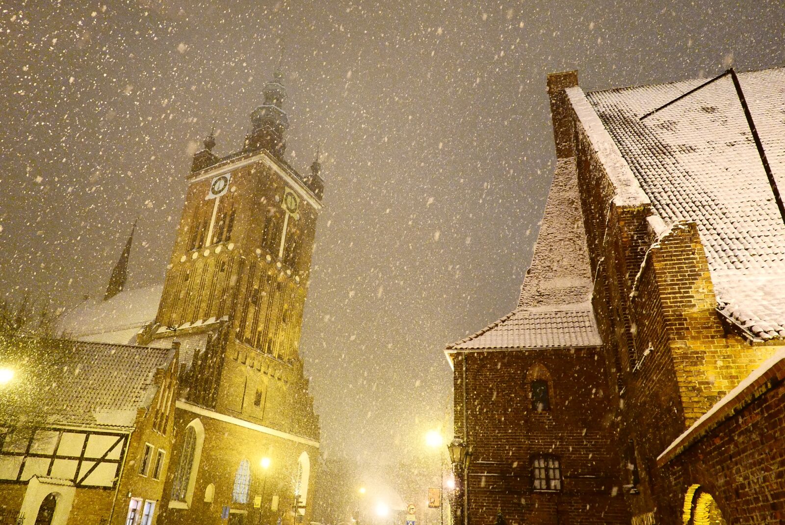 Panasonic Lumix DMC-LX100 sample photo. Snow, blizzards, it's snowing photography