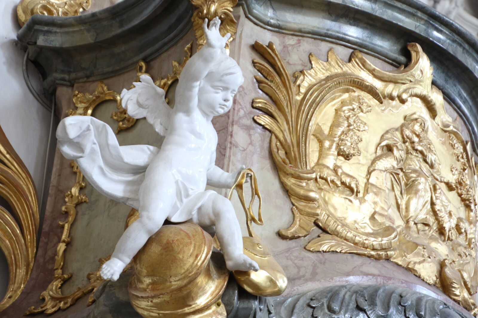 Canon EOS 7D Mark II sample photo. Angel, cathedral, christ, church photography