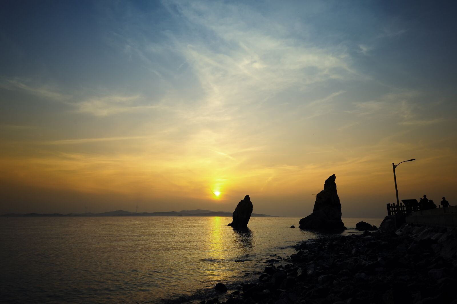 Nikon D700 sample photo. Sea, sunset, glow photography